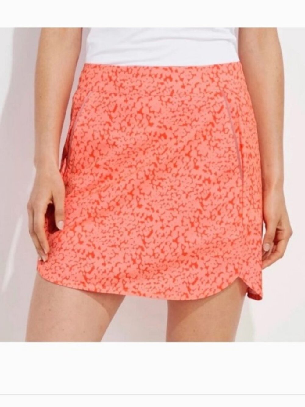 Vineyard Vines Floral Performance Skort XS Golf Tennis Pickleball Shorts Skirt